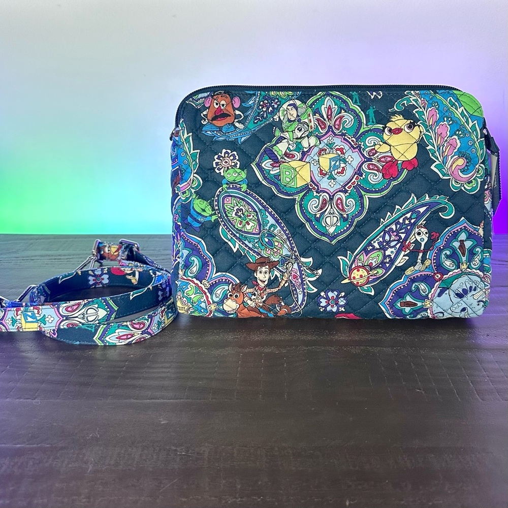 Vera Bradley Disney Pixar Toy Story Andy’s Room Mini Crossbody NWT